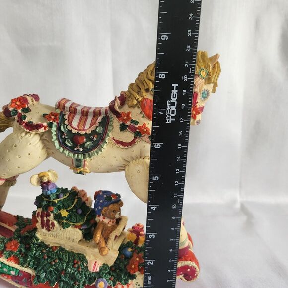 Vintage GNY‎ Inc. 1992 Musical Rocking Horse Figurine - Picture 5 of 8